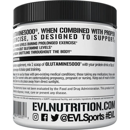 Evolution Nutrition Glutamine 5000 60 Serv