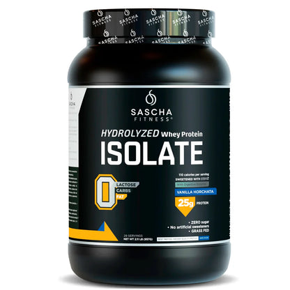 Sascha Fitness Hydrolyzed Whey Protein 2 Lbs