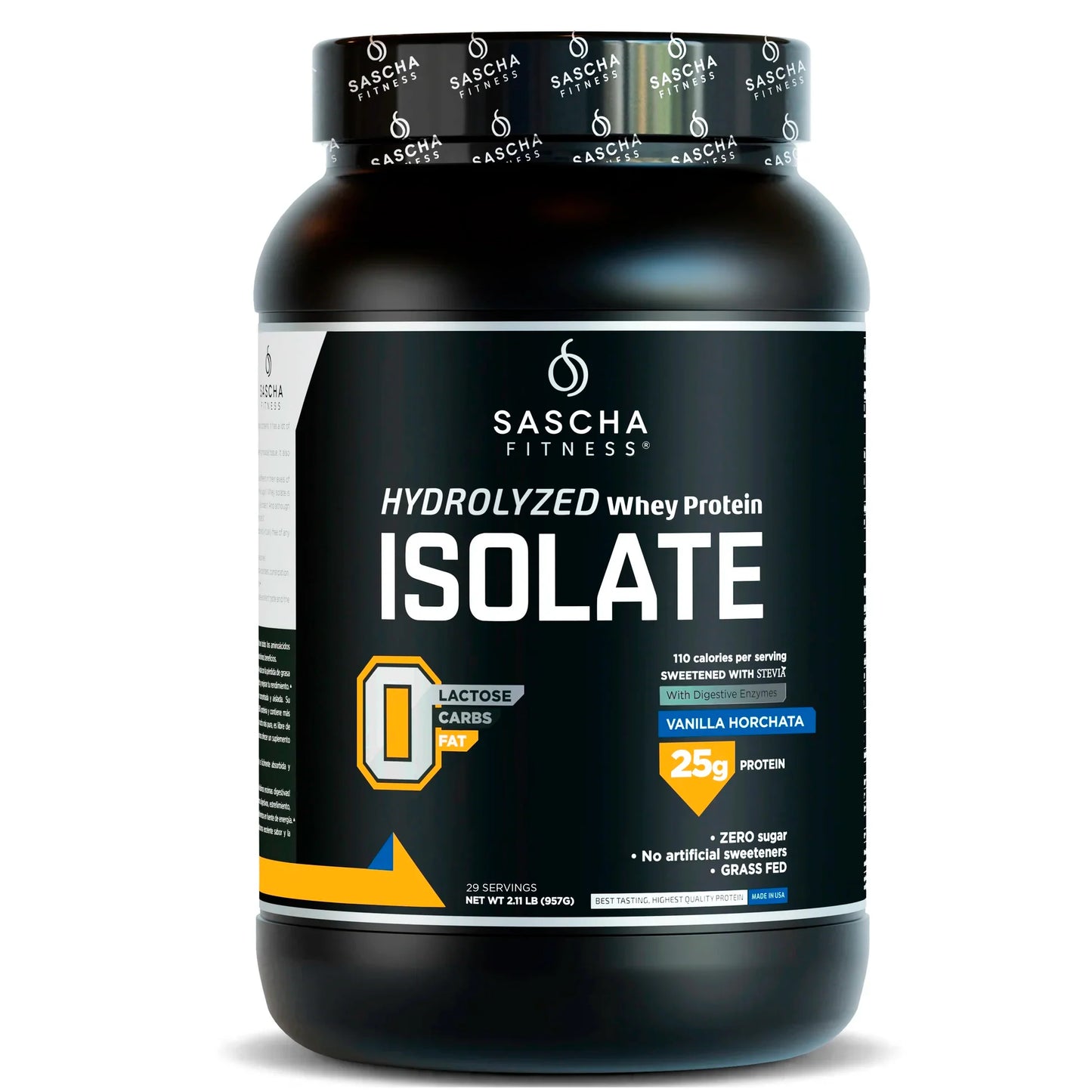 Sascha Fitness Hydrolyzed Whey Protein 2 Lbs