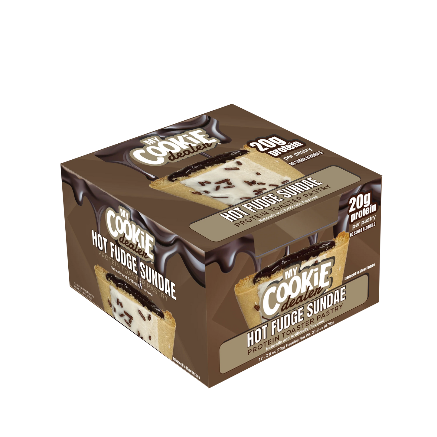 Raw My Cookie Toaster Pastry Frosted 12 pack