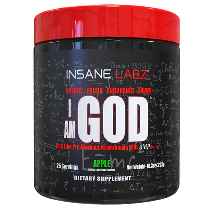 Insane Labz "I AM GOD" Pre entreno 25 serv