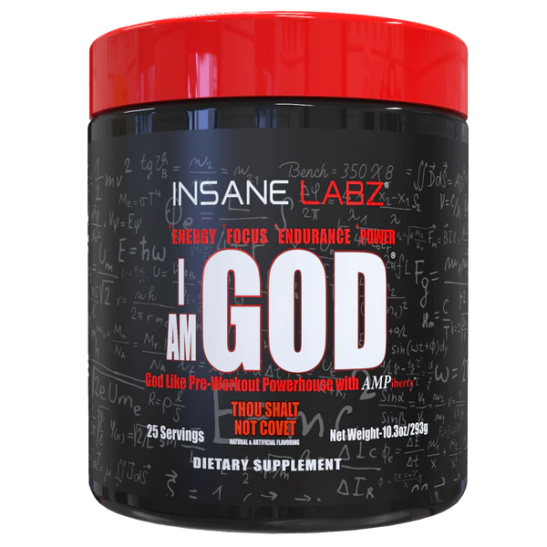 Insane Labz "I AM GOD" Pre entreno 25 serv
