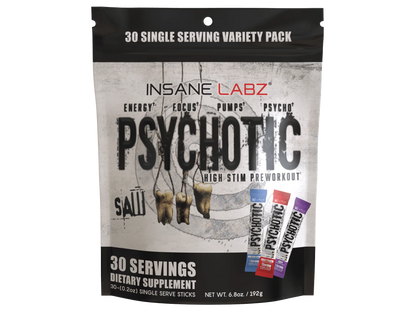Insane Labz Variety Bag Psychotic`s 30 Sticks Diferentes Sabores