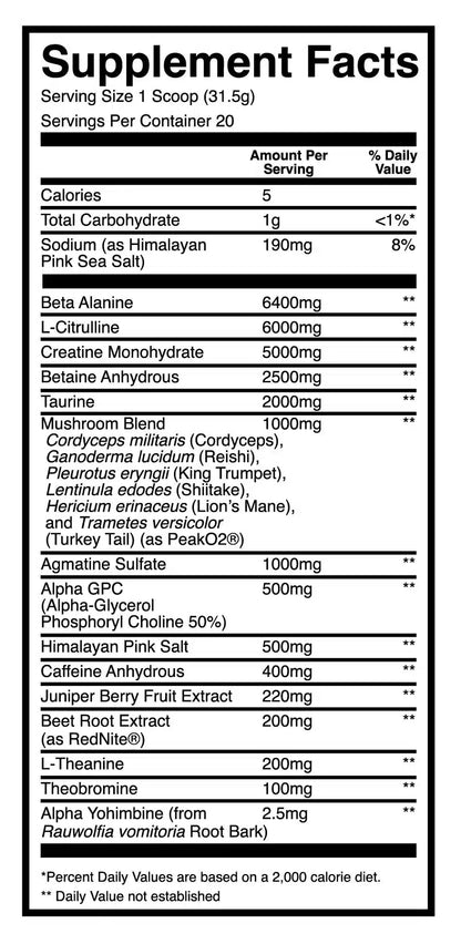 Raw Cbum Thuper Thavage 20 serv