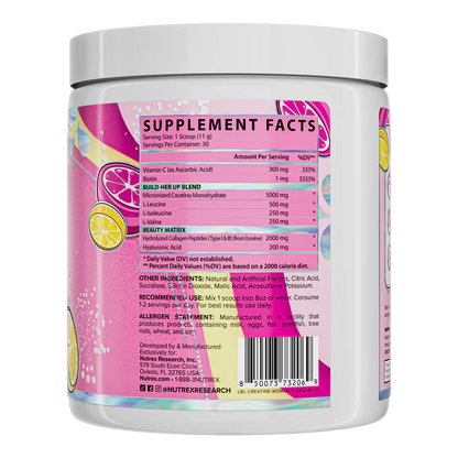 Nutrex Creatine for Women 30 servings