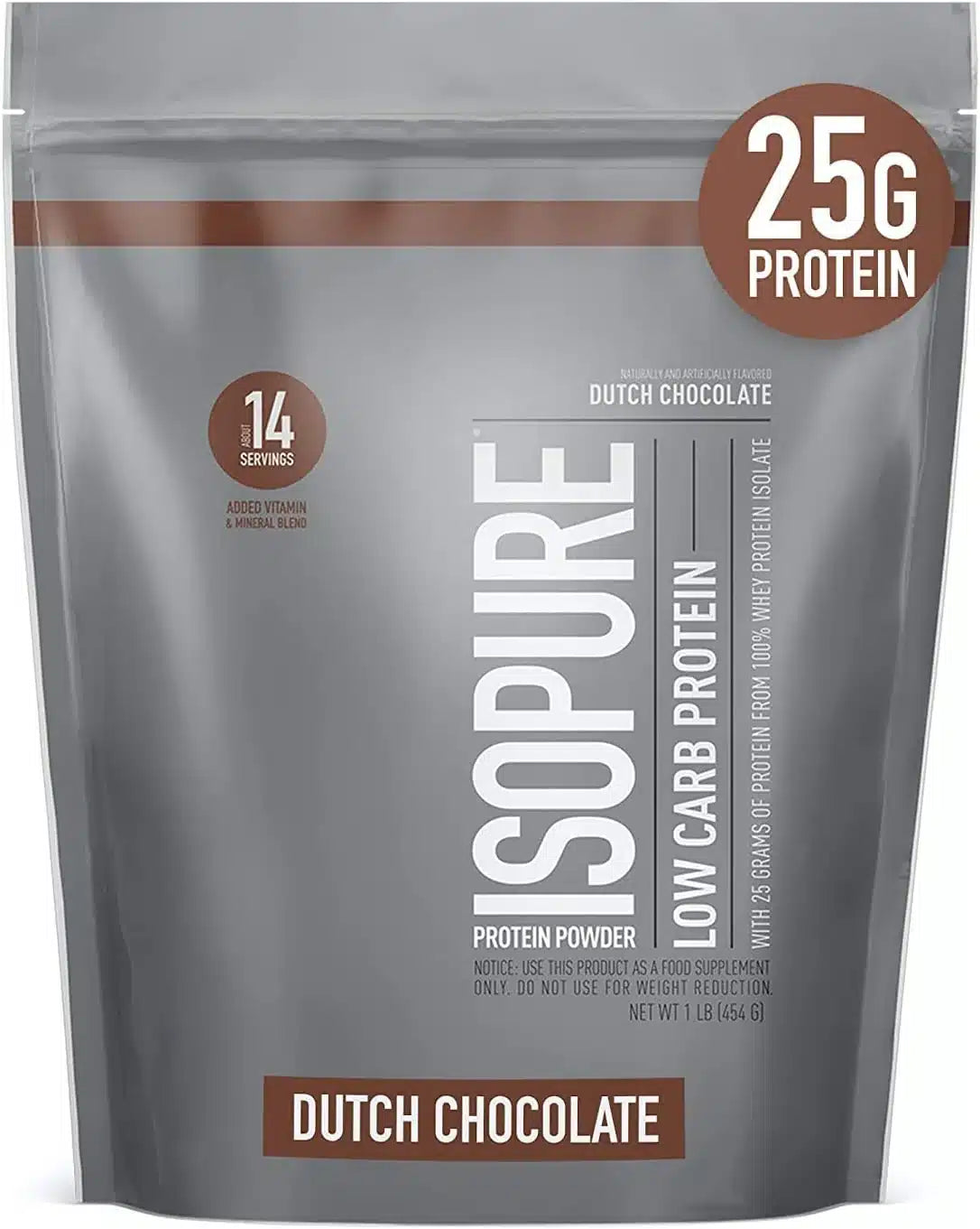 Isopure Bolsa 1 LBS (454 Gramos)