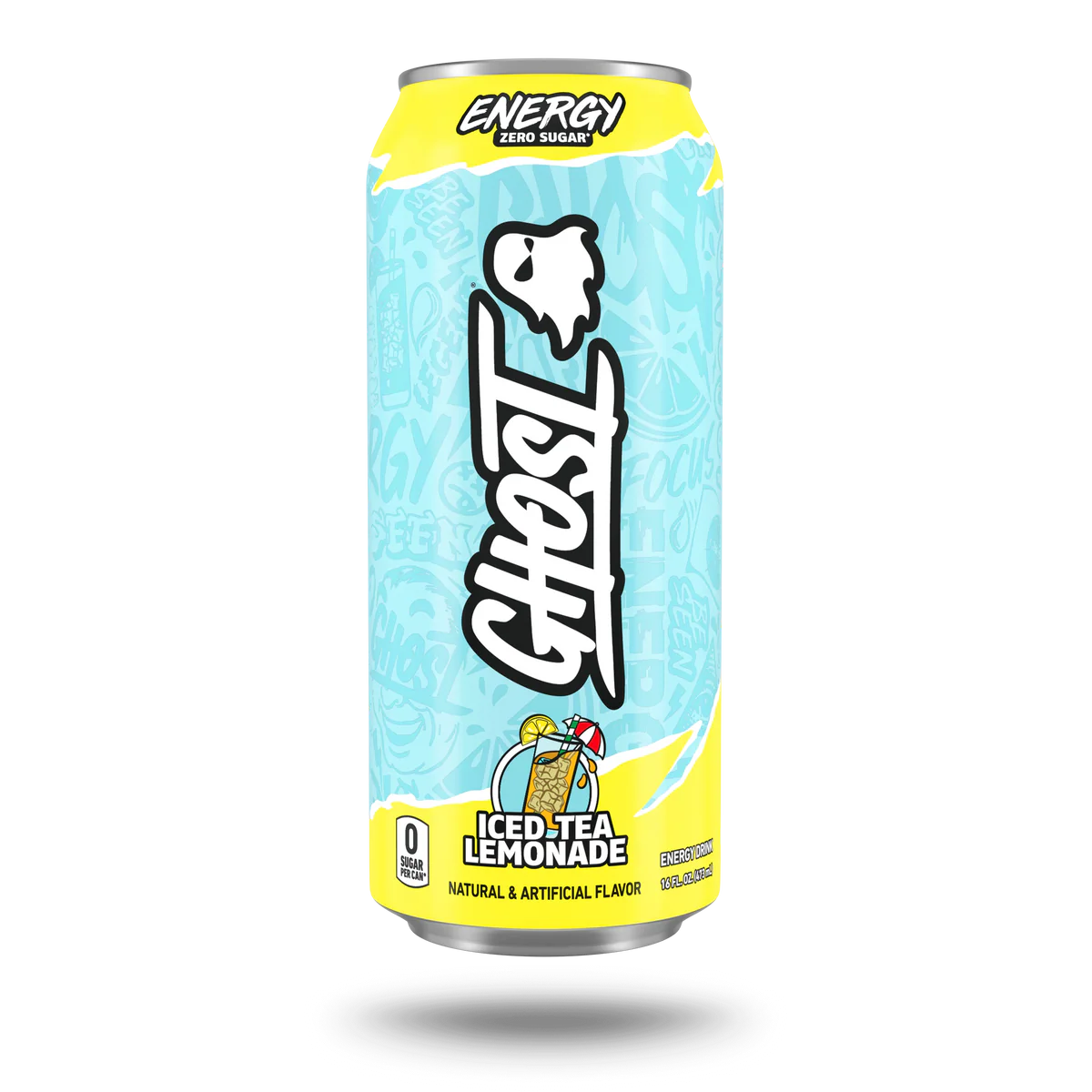 Ghost Bebida Energizante 16 OZ / 24 PZAS (2 PACK DE 12 PZAS )