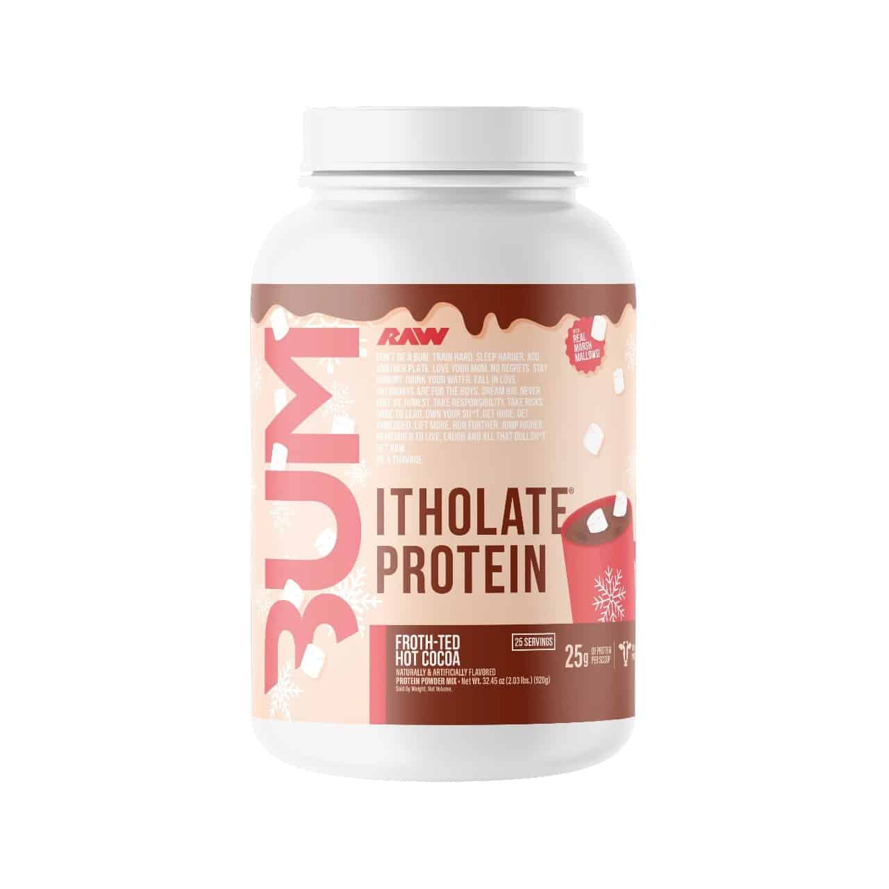 Raw Cbum ISO Protein Itholate 25 serv