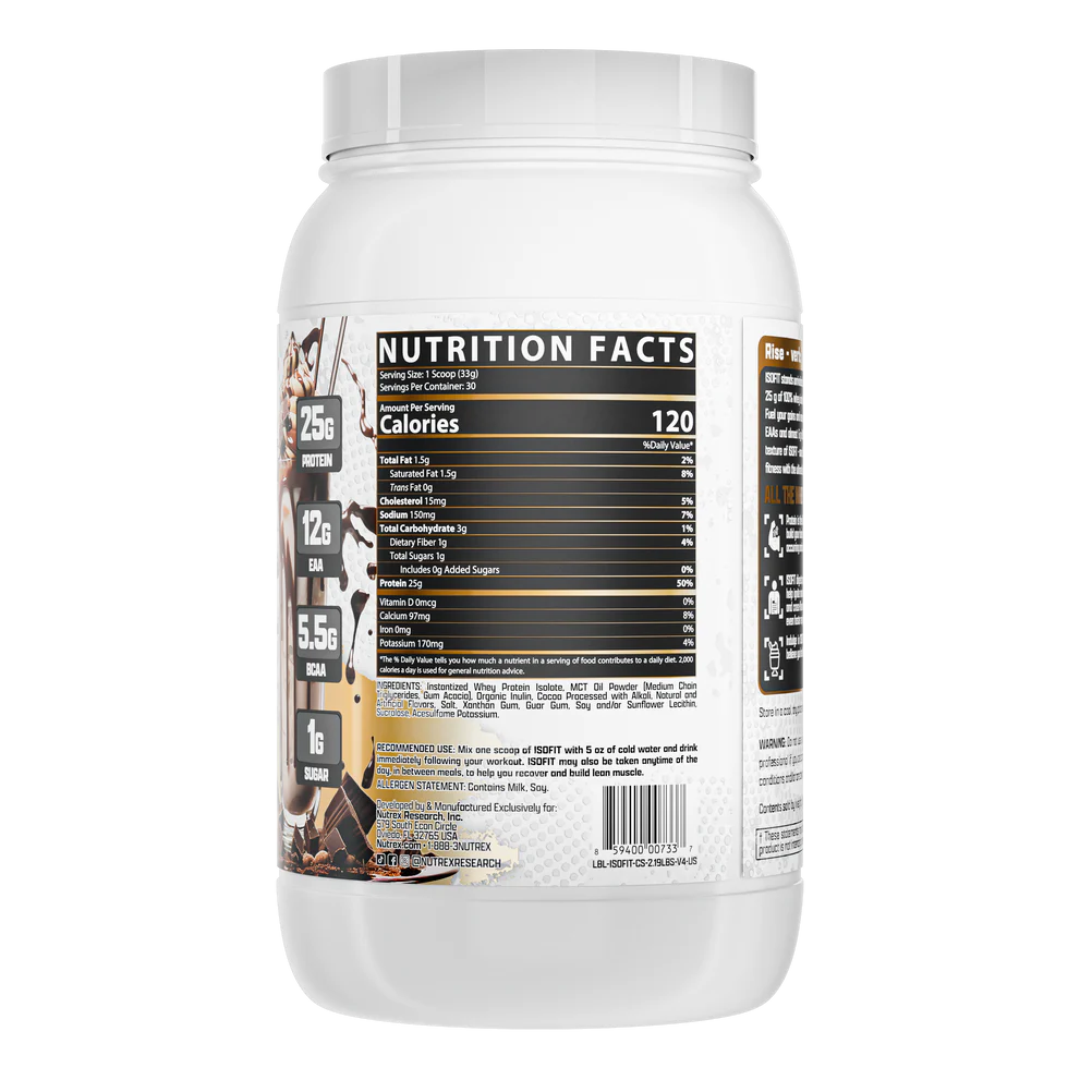 Nutrex ISOFIT 2.2 Lbs