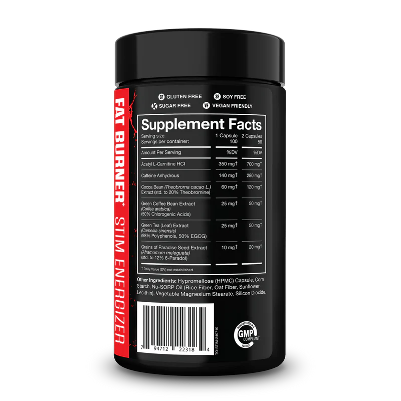 Cobra The Omen Fat Burner 100 Cts
