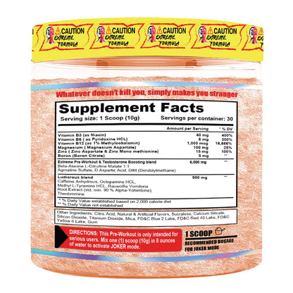 Terror Labz Joker Test Pre Workout 30 serv