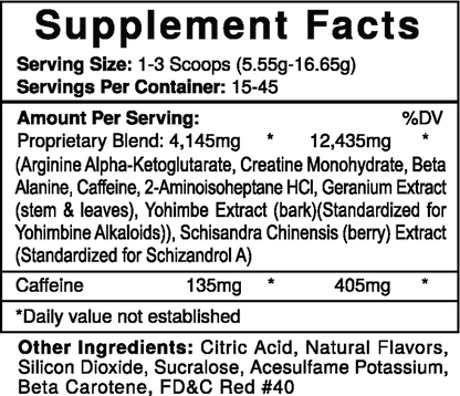 USPLabs Jack3D Pre Workout 45 serv
