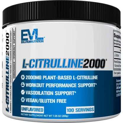 Evolution Nutrition L-Citruline 100 Serv