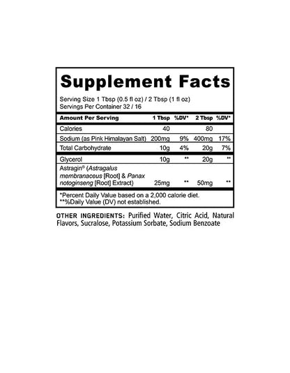 Panda Supps Pump Juice 16 oz