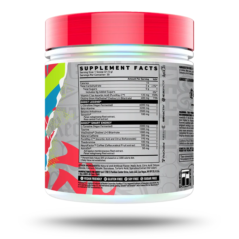 Ghost Legend V3 30 serv Pre Workout