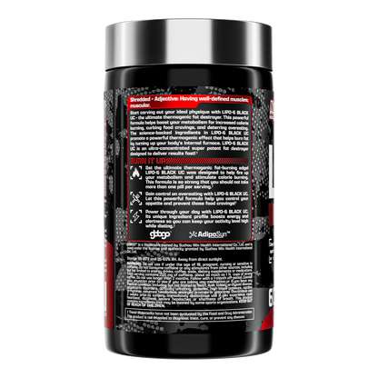 Nutrex Lipo6 Black UC 60 Caps 12 Pk