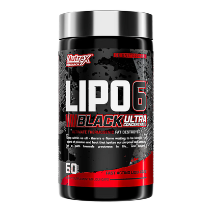 Nutrex Lipo6 Black UC 60 Caps 12 Pk
