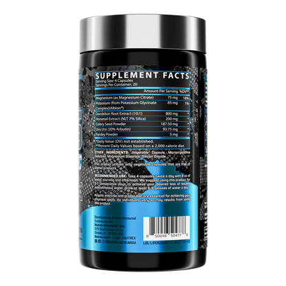 Nutrex Lipo6 Black Diuretic 80 Caps