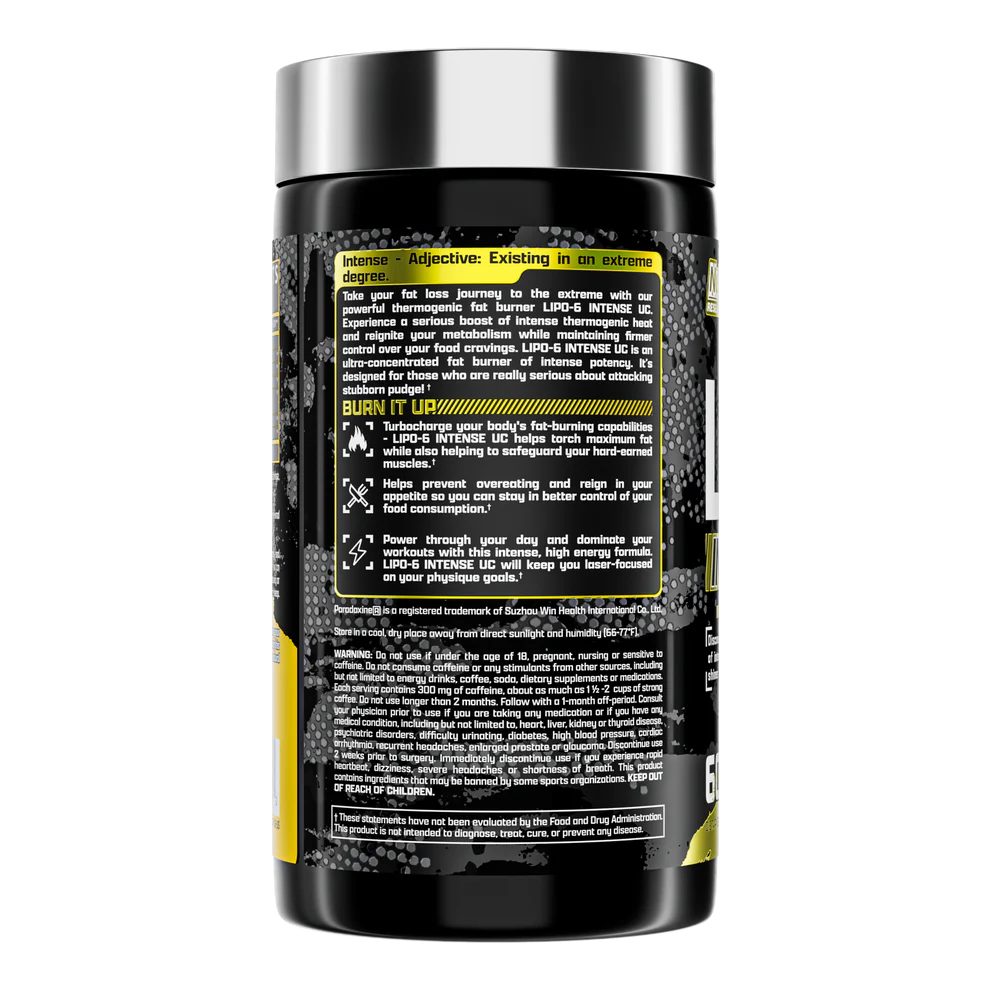 Nutrex Lipo6 Intense UC 60 Caps