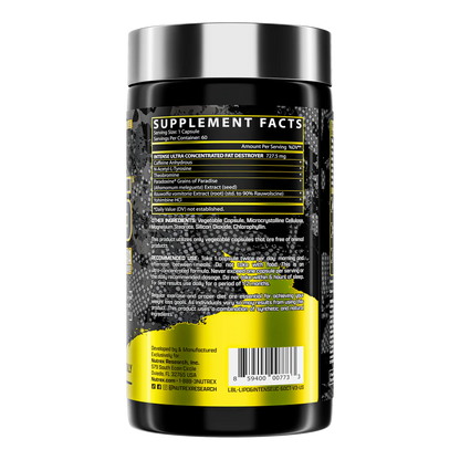 Nutrex Lipo6 Intense UC 60 Caps