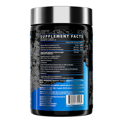 Nutrex Lipo6 Nigthtime 30 Ct