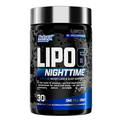 Nutrex Lipo6 Nigthtime 30 Ct