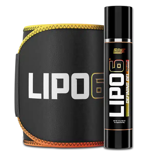 NutrexLipo 6 Gel Definidor 120 Ml + Faja Reductora Termica