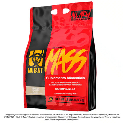 Mutant Mass 15 Lbs Ganador de Masa