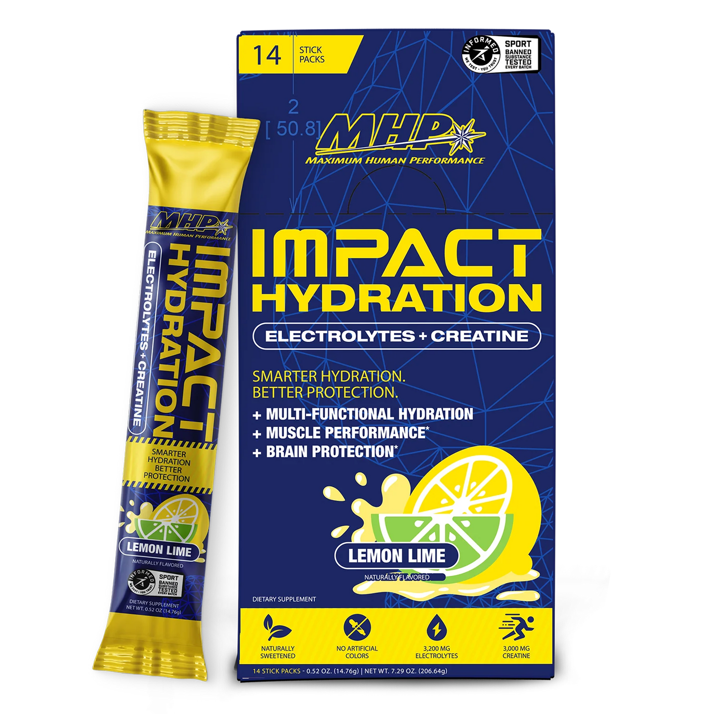 MHP Impact Hydratation 14 Sticks