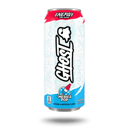 Ghost Bebida Energizante 16 OZ / 24 PZAS (2 PACK DE 12 PZAS )