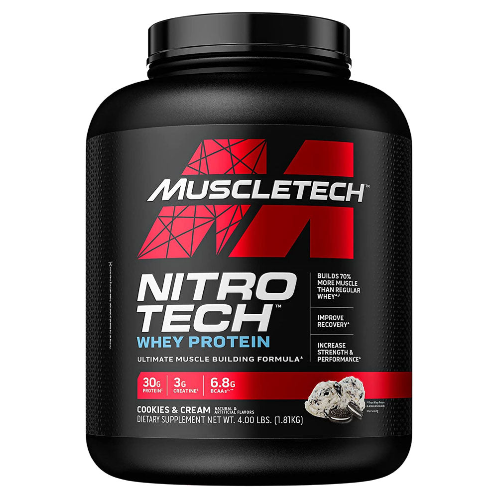 Muscletech Nitrotech Whey Protein Builder (Perfomance) 4 lbs
