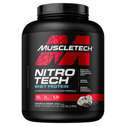 Muscletech Nitrotech Whey Protein Builder (Perfomance) 4 lbs