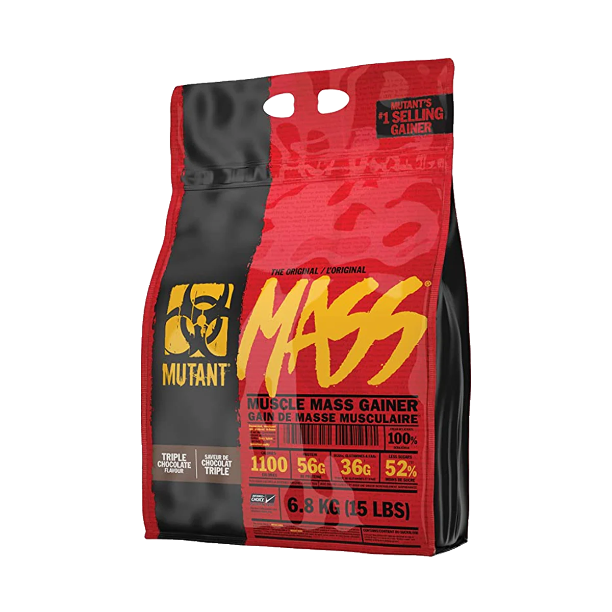 Mutant Mass 15 Lbs Ganador de Masa