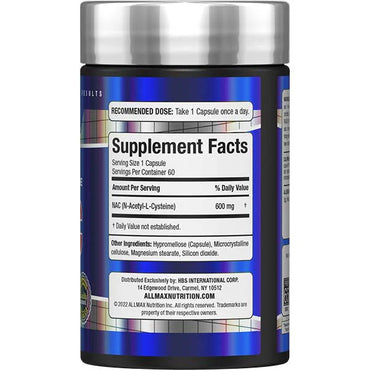 Allmax NAC 60 ct