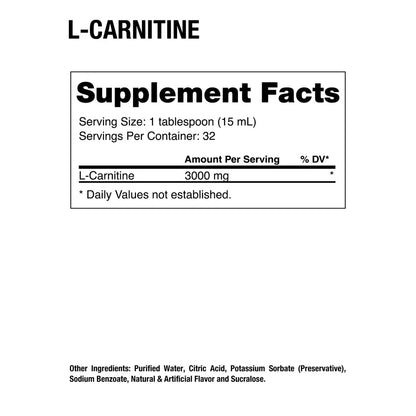 Dragon Pharma L-Carnitine (Carnitina Liquida) 32 Serv