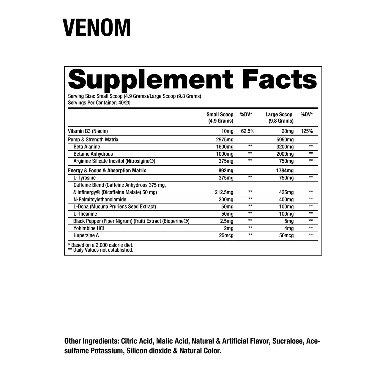 Dragon Pharma Venom 20/40 Serv