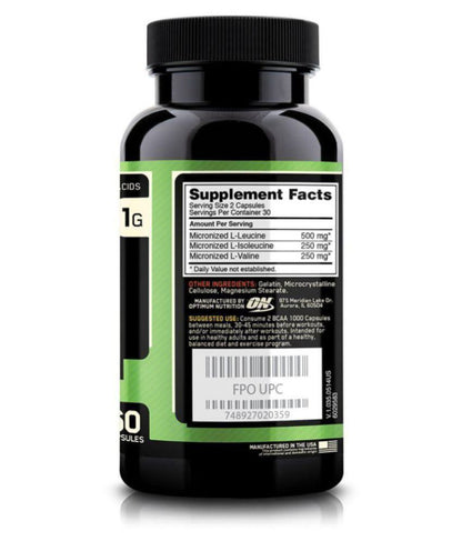 Optimum Nutrition 1000 Mg 60 Caps