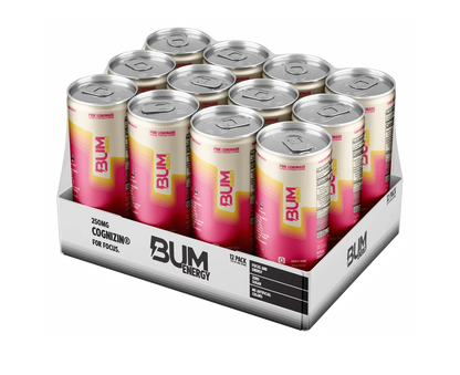 Raw BUM energy 12 Pack (12 oz) x 2 (24 piezas)