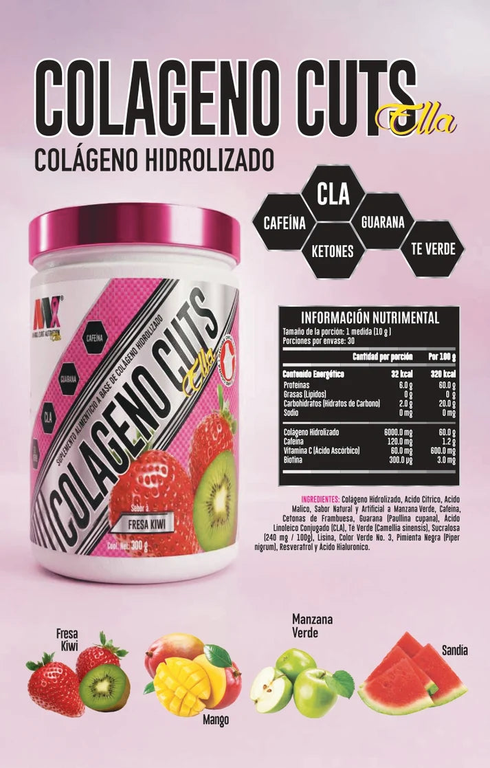 Advance Nutrition Colageno Cuts Ella 300 Grs