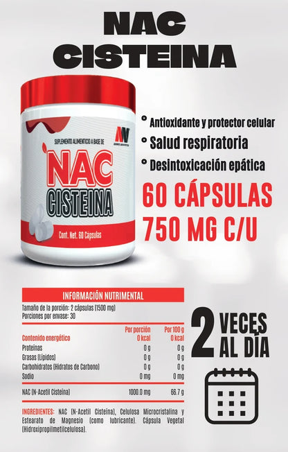 Advance Nutrition NAC 60 Caps