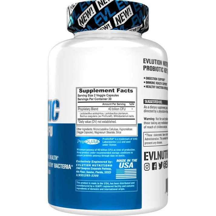 Evolution Nutrition Probiotic 60 CT