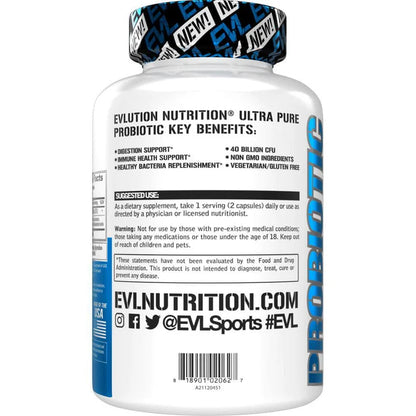 Evolution Nutrition Probiotic 60 CT