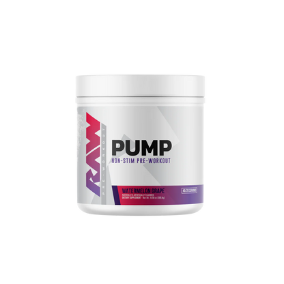 Raw PUMP Non-Stim 40 serv Libre de Cafeina/Estimulantes