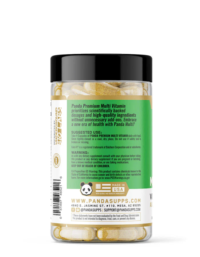 Panda Sups Multi-Vitamin 120 Caps