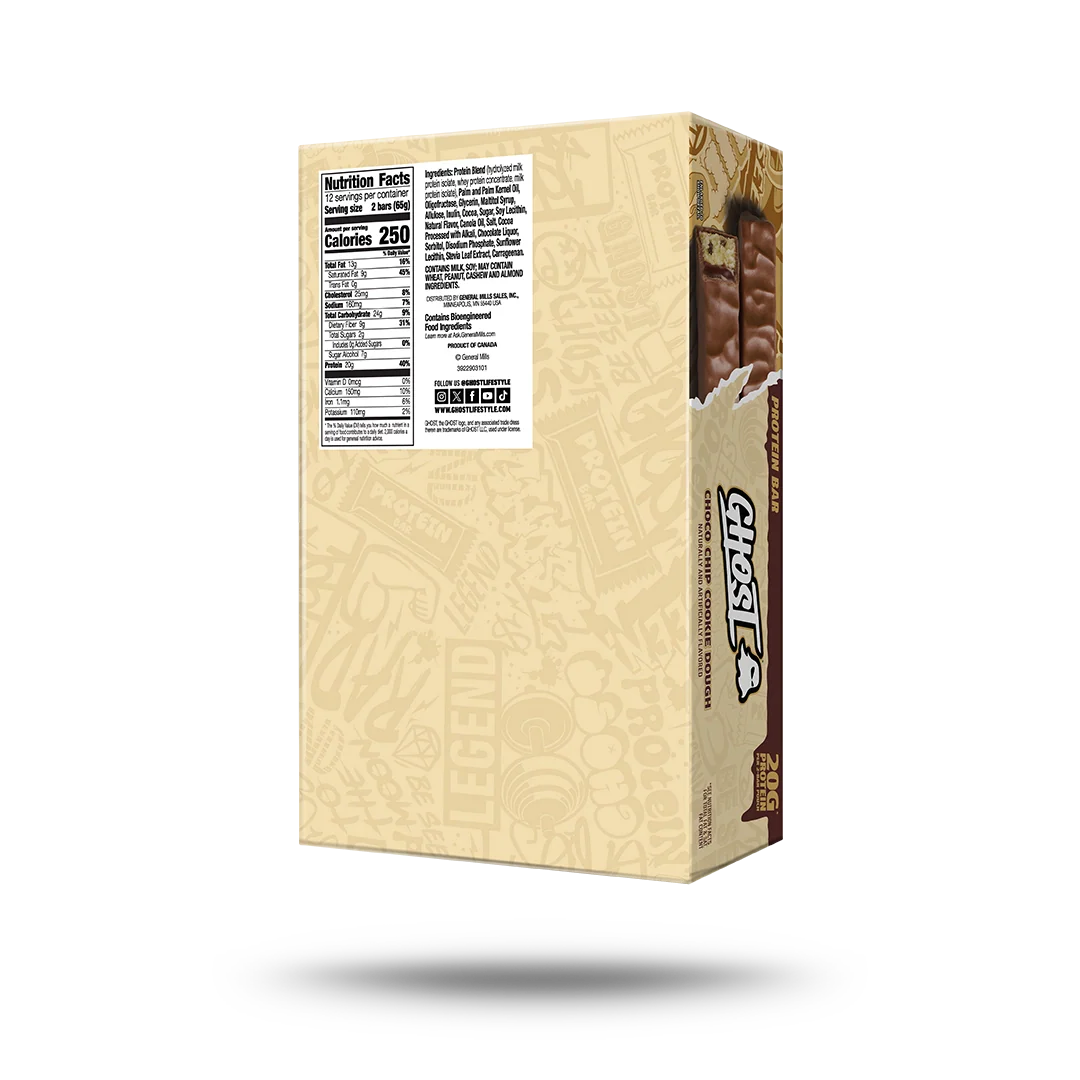 Barra de Proteina GHOST Protein Bar 12 pack