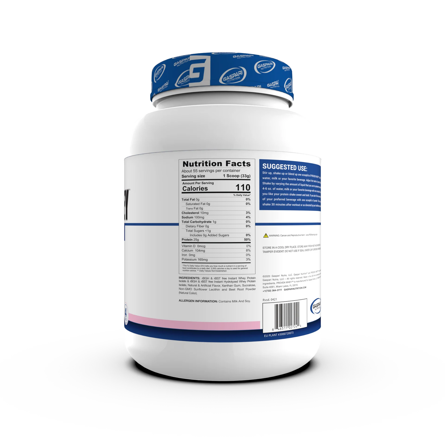 Gaspari Proven Whey Isolate 4 lbs