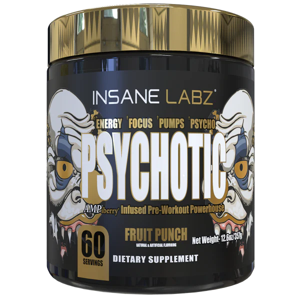 Insane Labz Psychotic Gold 60 Servings