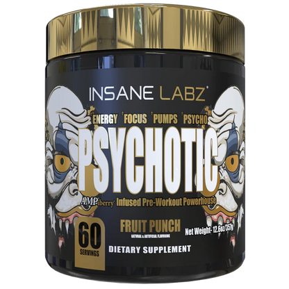 Insane Labz Psychotic Gold 60 Servings