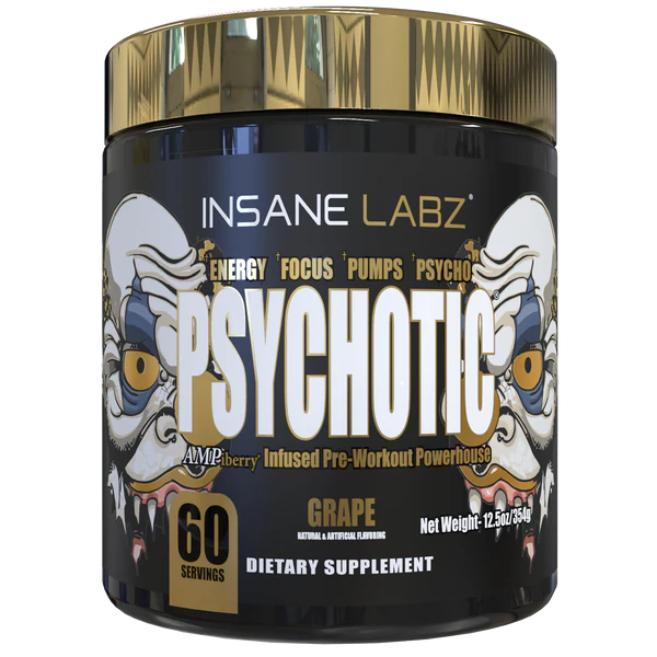 Insane Labz Psychotic Gold 60 Servings