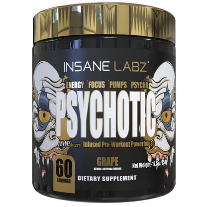 Insane Labz Psychotic Gold 60 Servings
